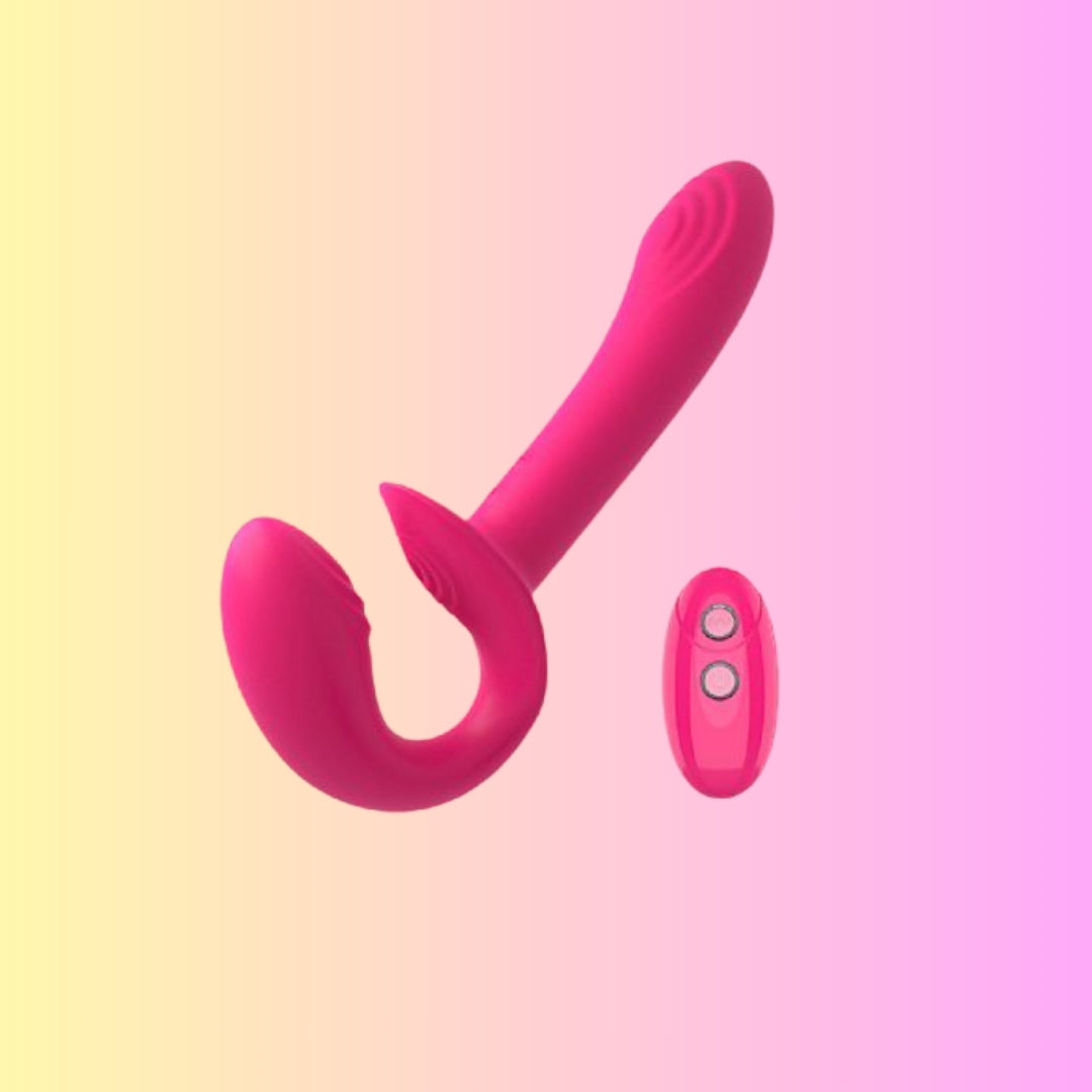 Link - Vibrador para Casais com Controle Remoto Strapless