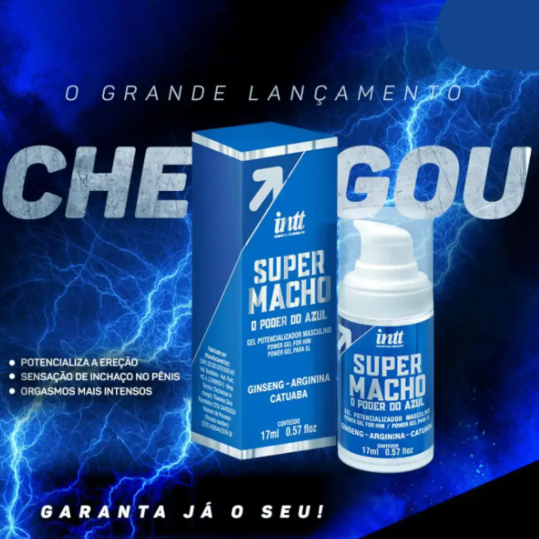 Kit Super Macho + Orgastic Intt | Excitante Masculino e Feminino para Casais