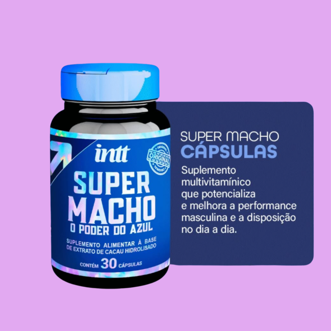 Kit Lucas Rabbit 4 em 1 + Super Macho Cápsulas