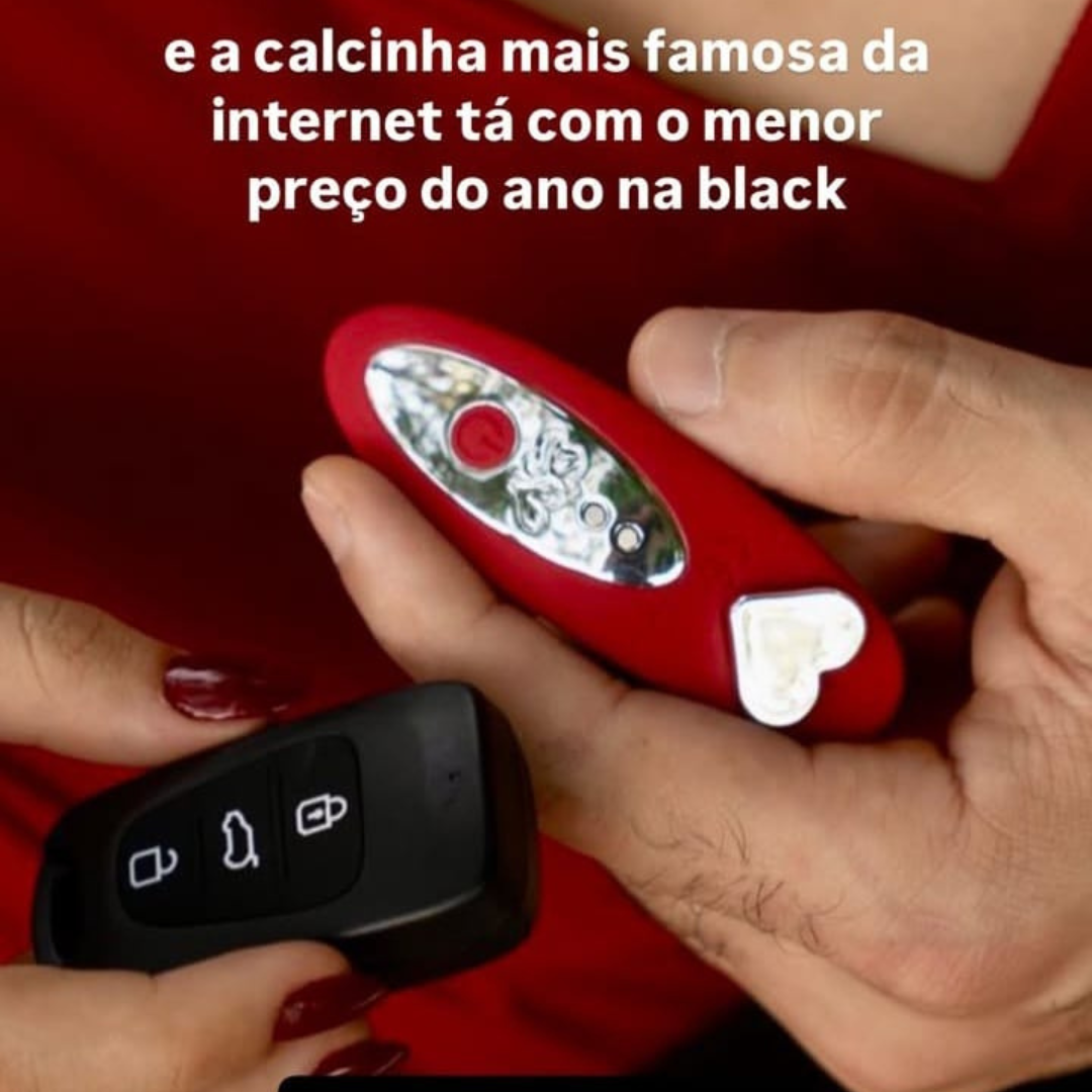 Cherry Calcinha Vibratória com controle de carro e APP a distância