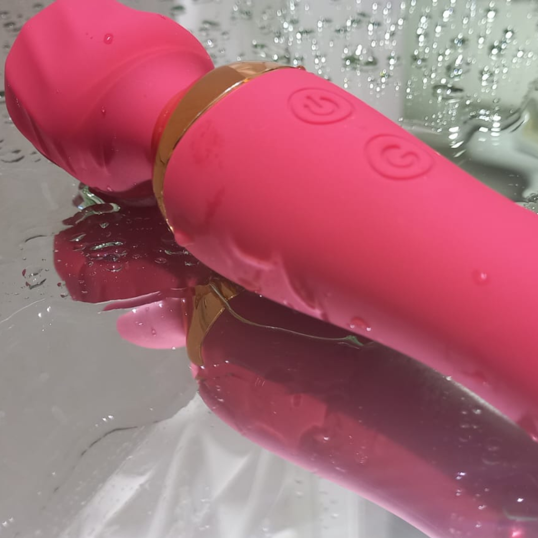 Titan™ | Varinha Mágica 2 em 1 com Aquecimento Inteligente - Vermelho