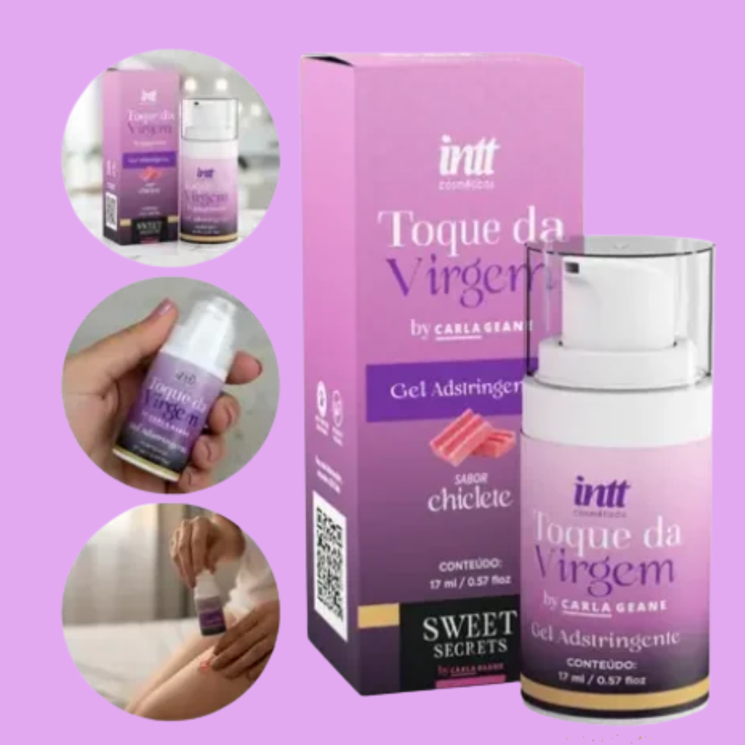 Toque da Virgem Sweet Secrets INTT — Gel Íntimo Adstringente Chiclete