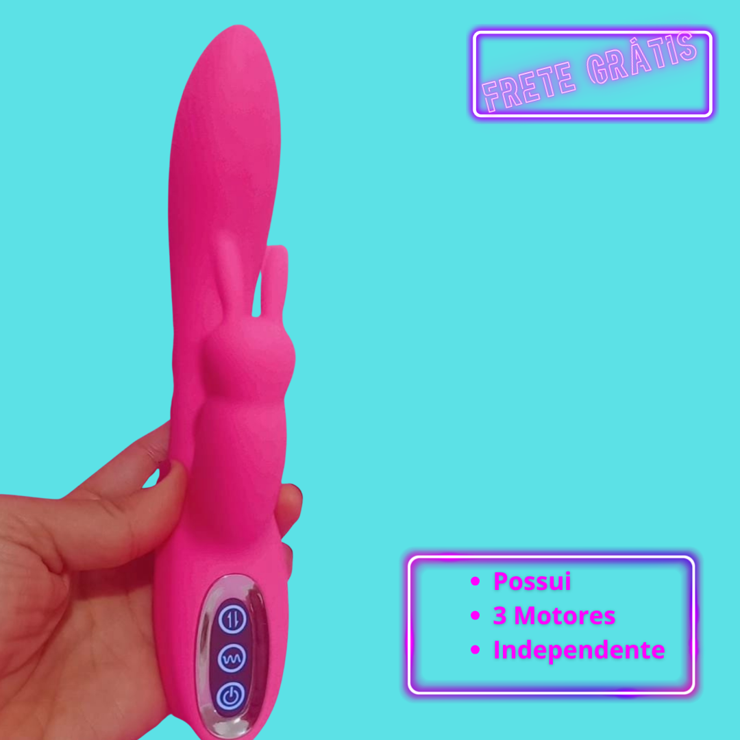 Trinity 💜
Um vibrador criado para quem quer tudo ao mesmo tempo.

O Trinity entrega três estímulos simultâneos em perfeita harmonia:
A haste proporciona uma vibração profunda e envolvente, o estimulador externo atua com precisão e a fileira de esferas traseiras adiciona uma pressão progressiva que intensifica cada sensação.

Tudo combinado. Tudo orquestrado. Tudo pensado para experiências intensas, contínuas e memoráveis.

POR QUE O TRINITY É DIFERENTE

✔ Estimulação tripla: interna, externa e lá nos fundo