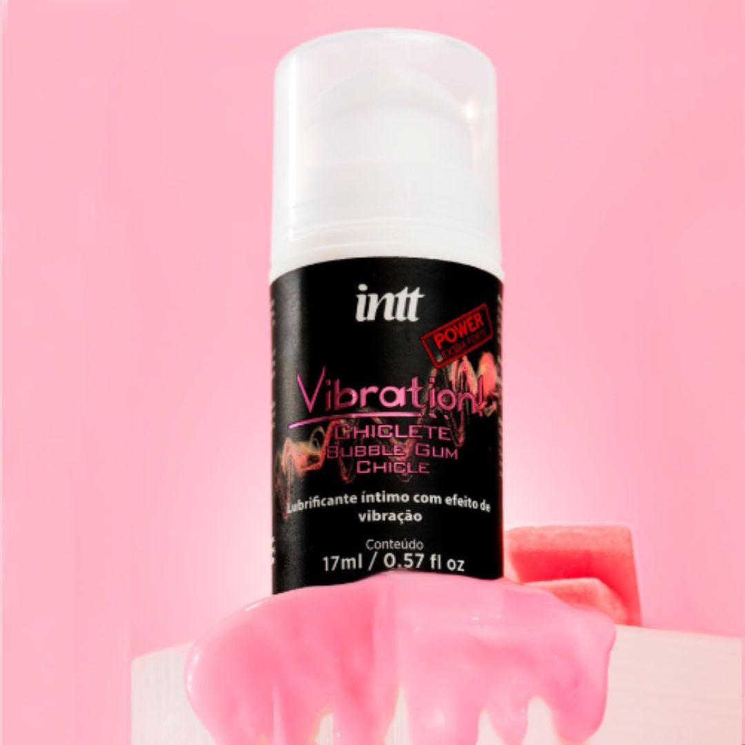 Gel Sensorial Vibration Bubble Gum -  INTT 17ml