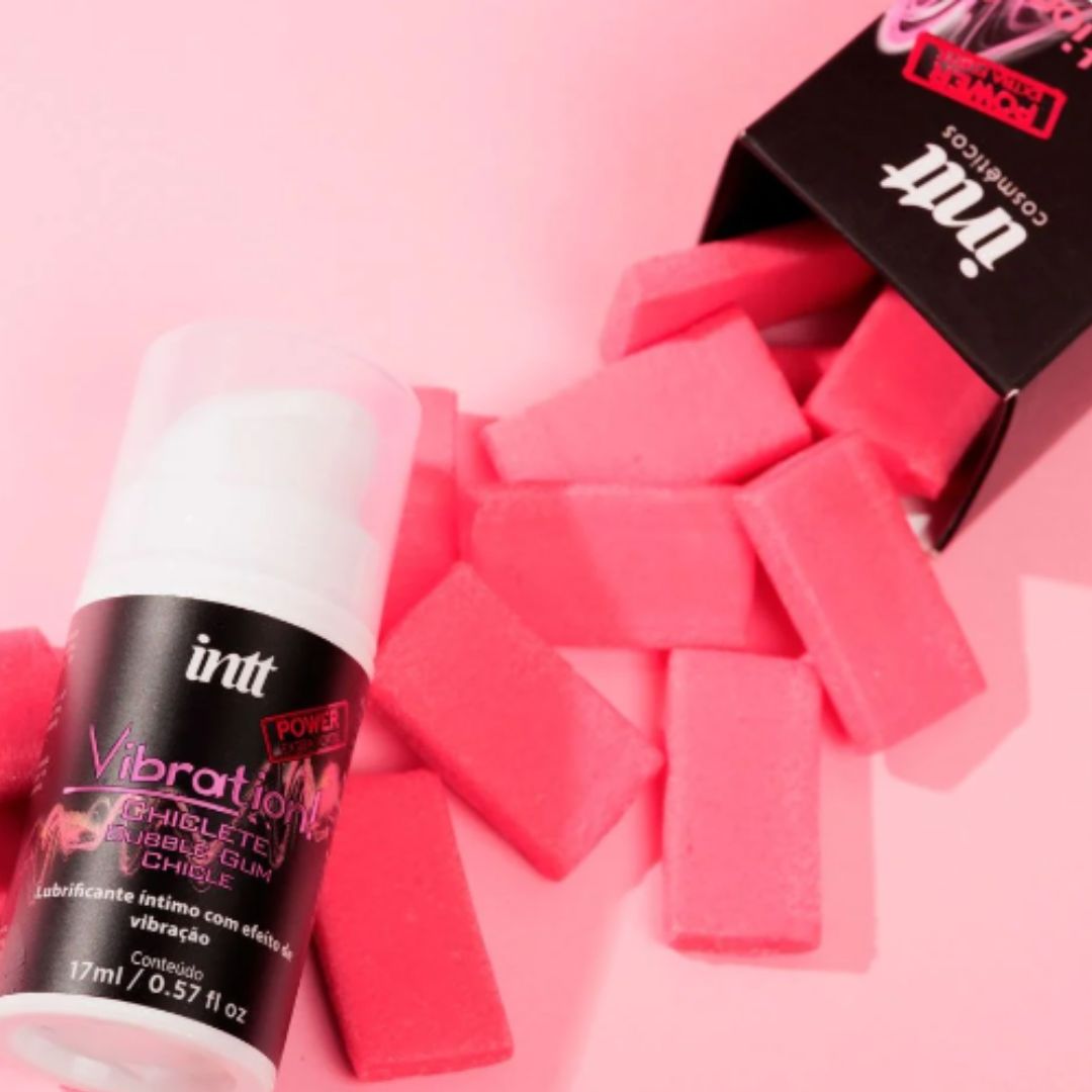 Gel Sensorial Vibration Bubble Gum -  INTT 17ml