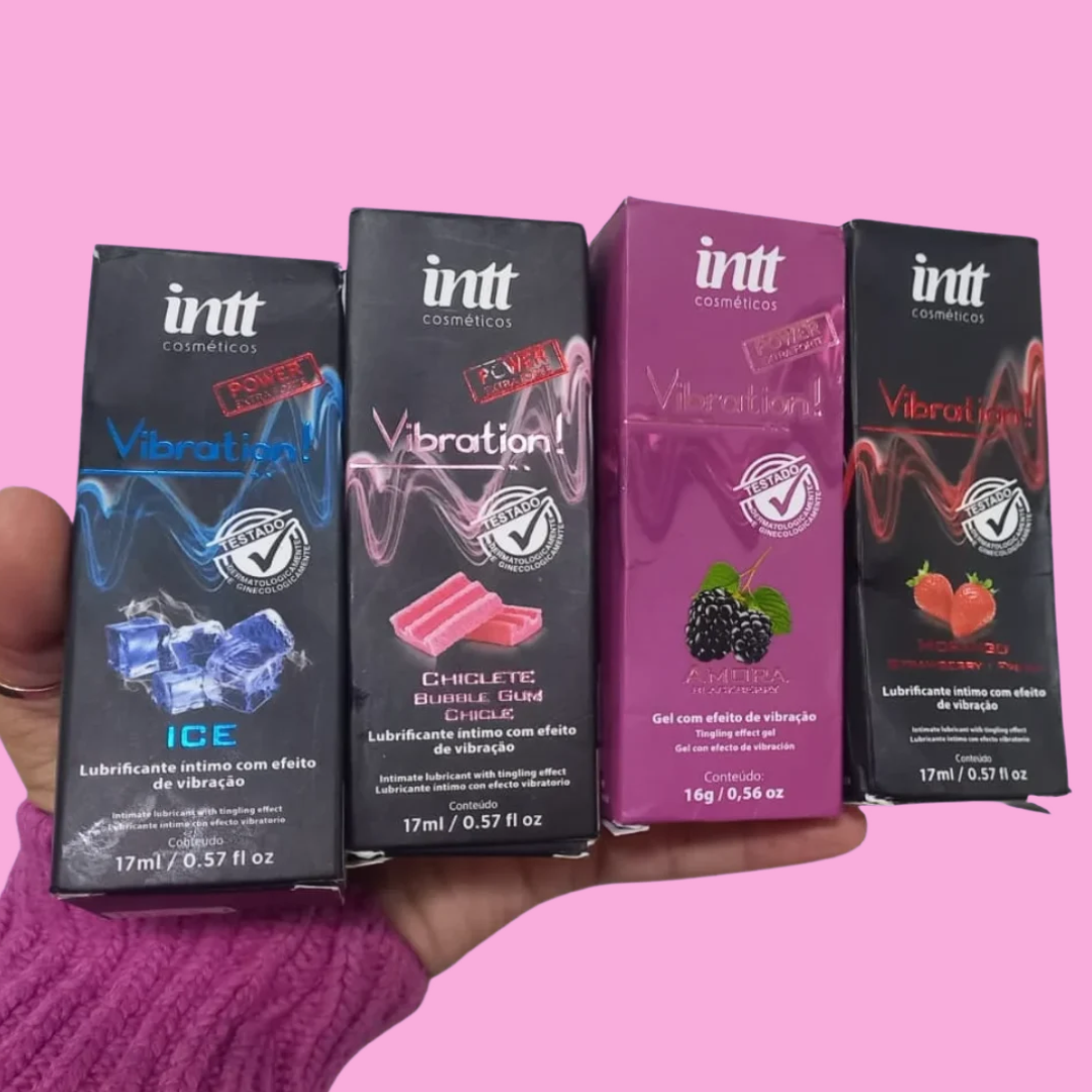 Vibration Chicletes | Gel Sensorial com Jambu — Vibra, Pulsa e Aquece