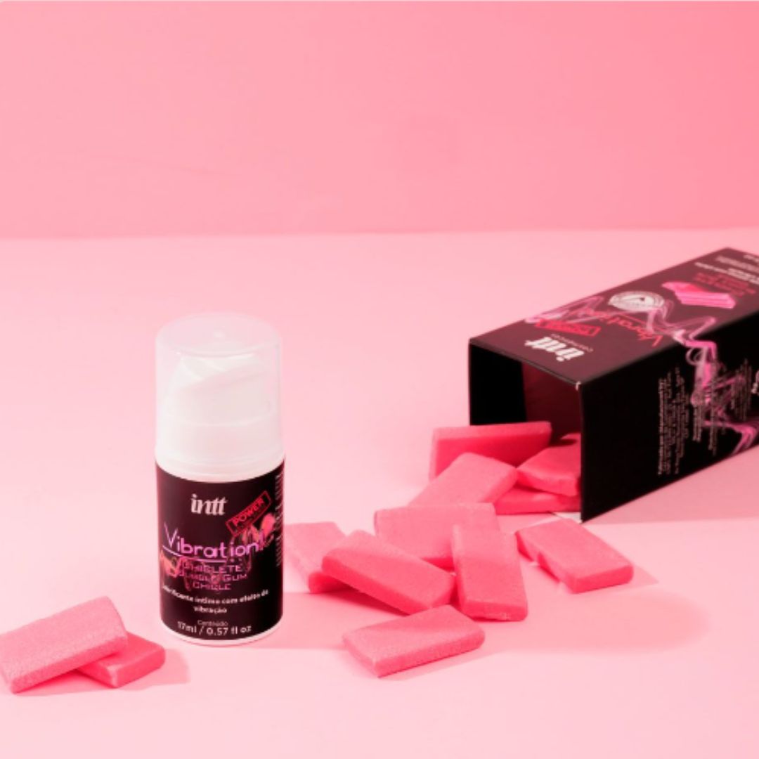 Gel Sensorial Vibration Bubble Gum -  INTT 17ml