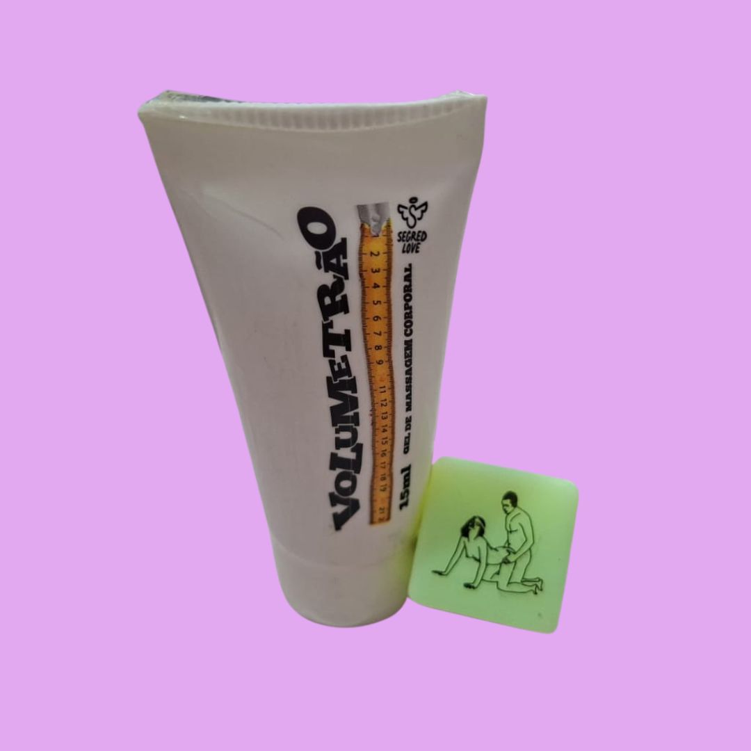 Combo Volumetrão + Dado Kama Sutra Grátis
