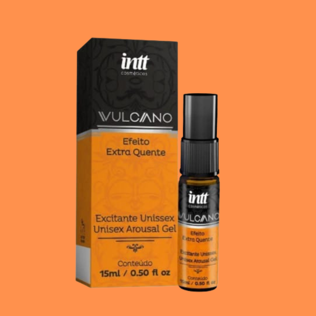 Vulcano — Excitante Unissex com Efeito Quente Intenso 17 ml