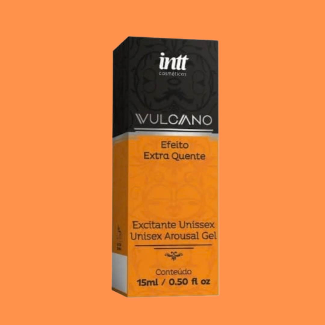 Vulcano — Excitante Unissex com Efeito Quente Intenso 17 ml