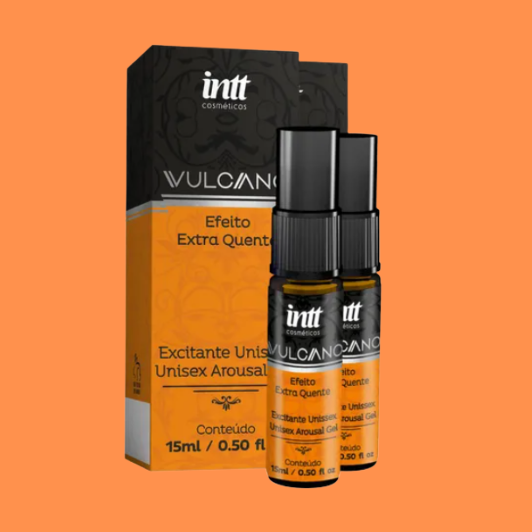 Vulcano — Excitante Unissex com Efeito Quente Intenso 17 ml