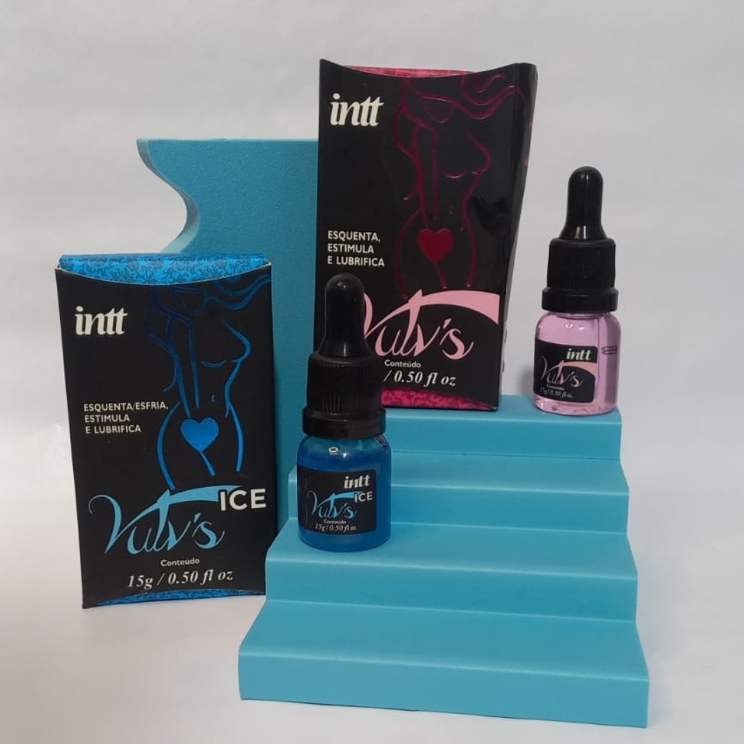 Kit Lucas Rabbit 4 em 1 + Vulv’s Ice Excitante Feminino