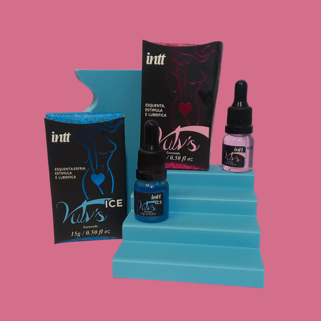 Vulv's Ice Gel Estimulante e Lubrificante Feminino 15g | Efeito Quente e Frio