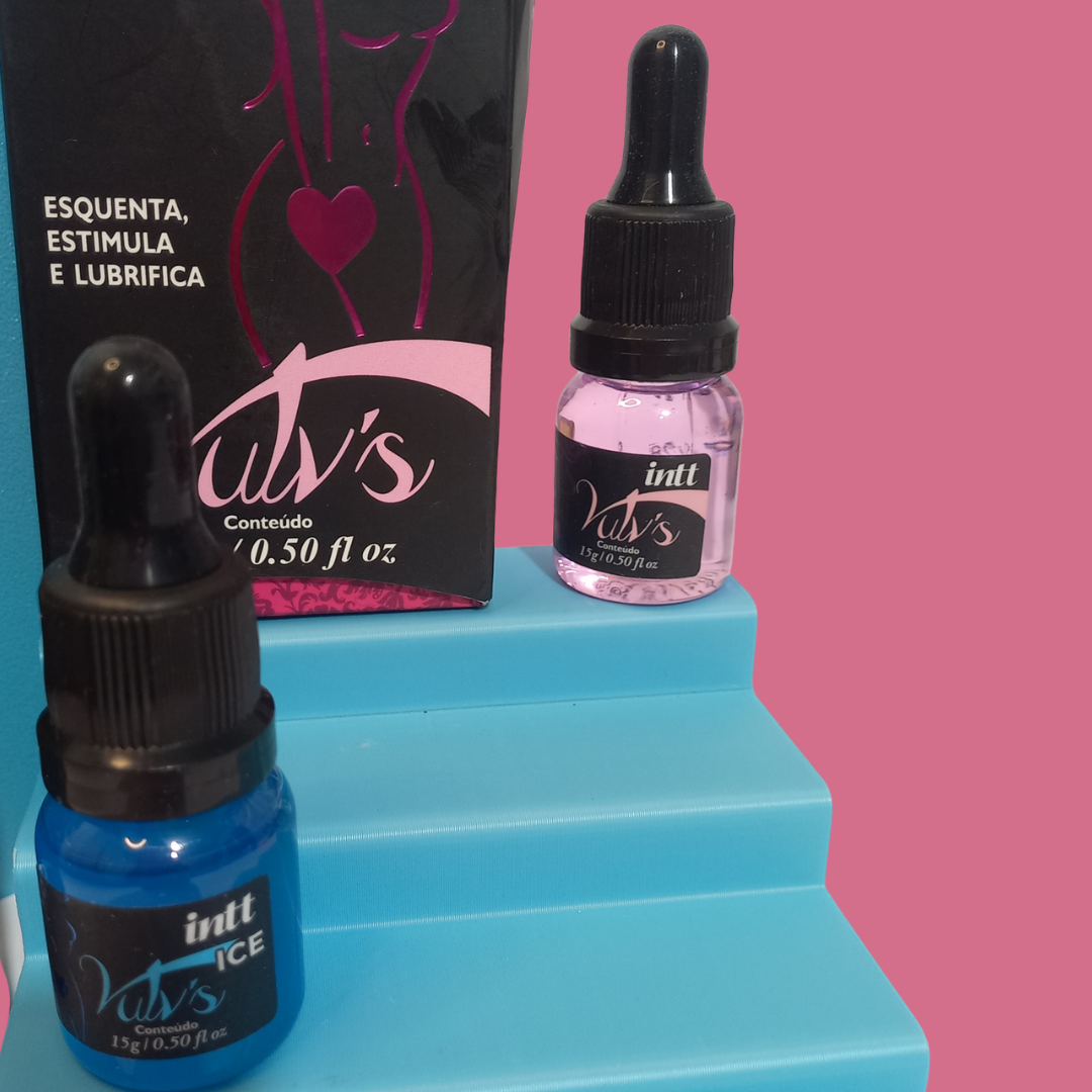 Vulv's Ice Gel Estimulante e Lubrificante Feminino 15g | Efeito Quente e Frio