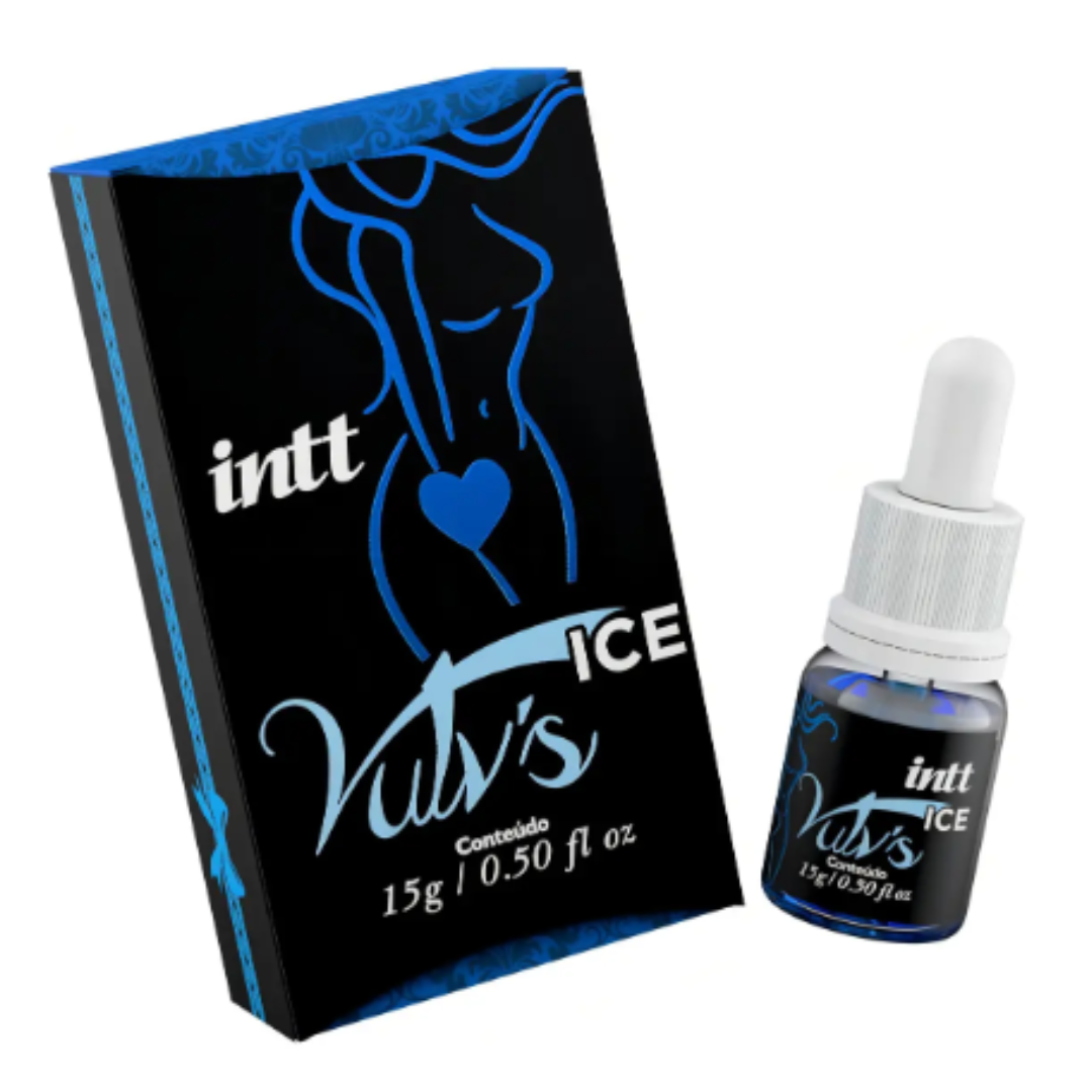 Kit Dual Sensação - Zaya  Vibrador Ponto G e Clitóris com Vibração e Pulsação + Vulv’s Ice 4 em 1