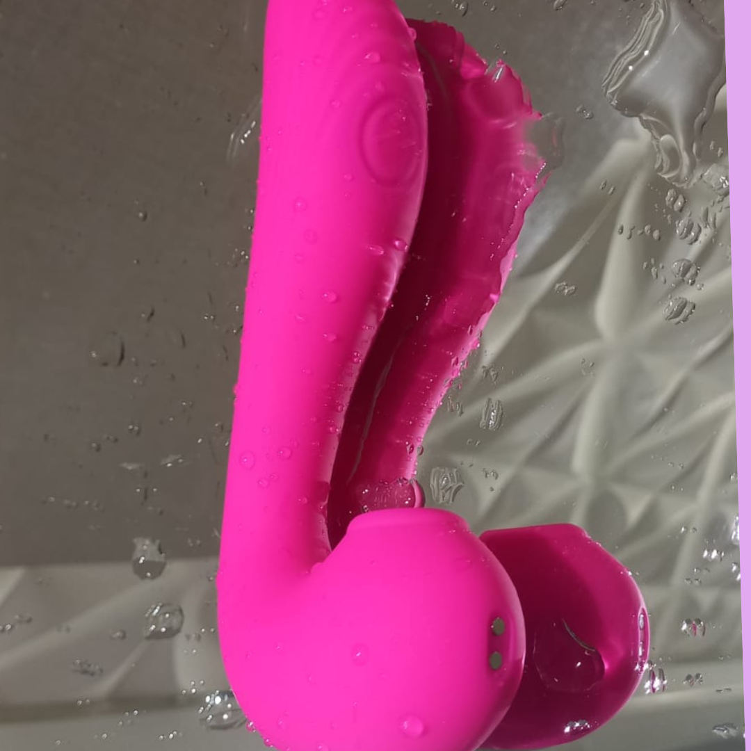 Angel - 3 em 1 Vibrador com Pulsação e Tapping