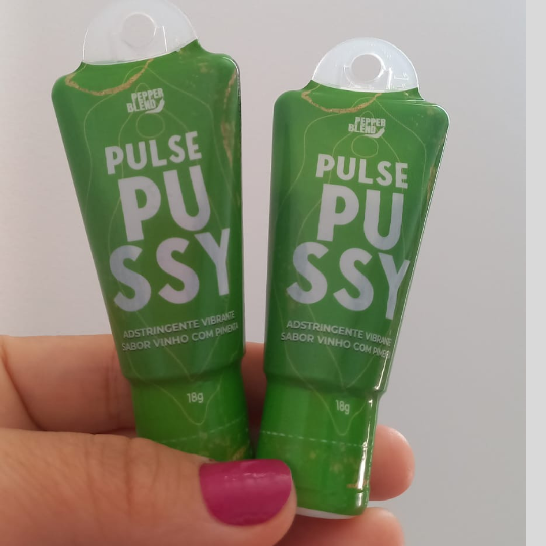 Pulse Pussy Gel Adstringente Vibrante 18g Pepper Blend