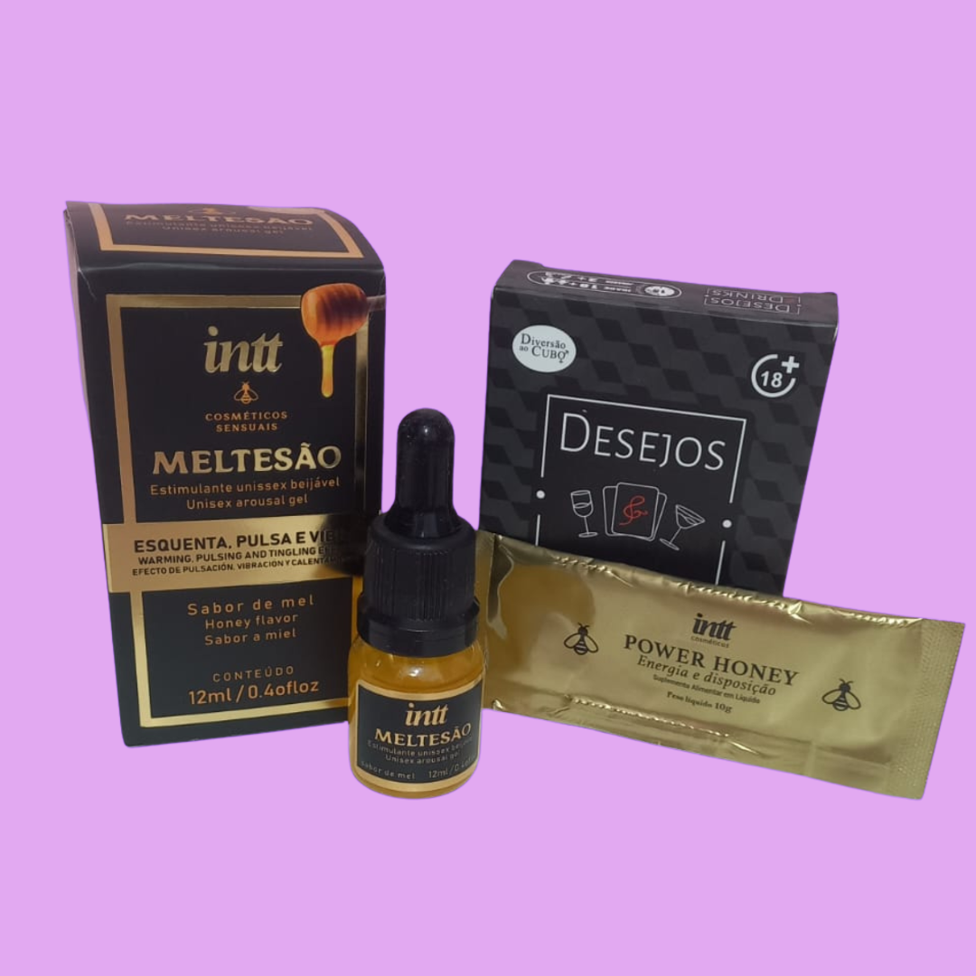 Kit Entre Drinks e Desejos - Conexão entre casais