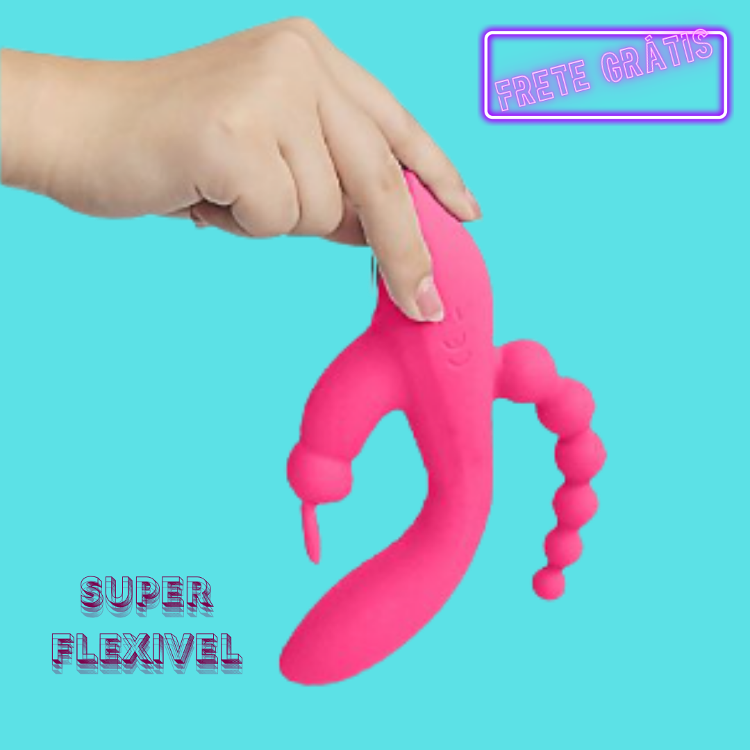 Trinity vibrador — três estímulos, um único destino: fazer você perder o controle