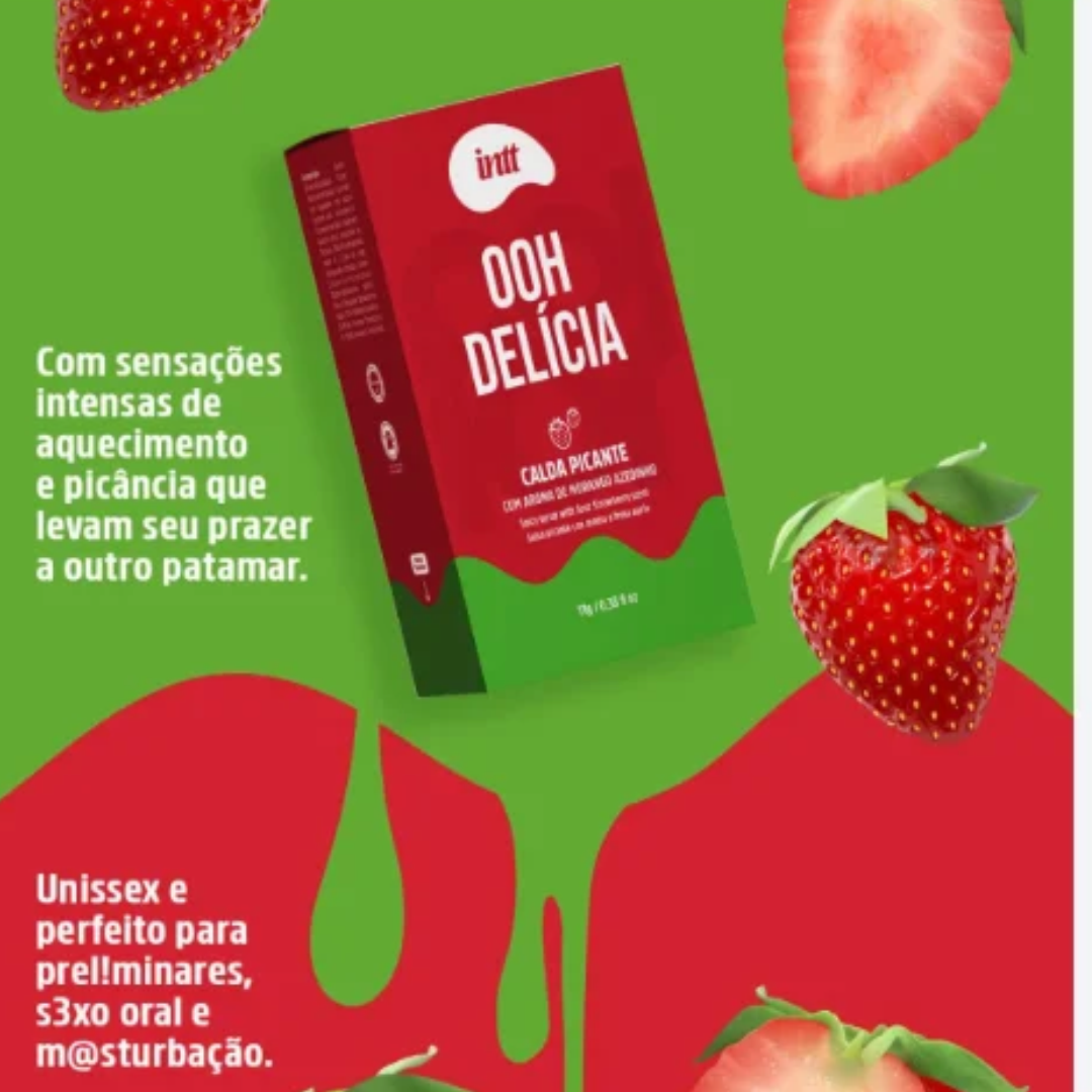 Ooh Delícia – Calda Picante Morango Azedinho INTT