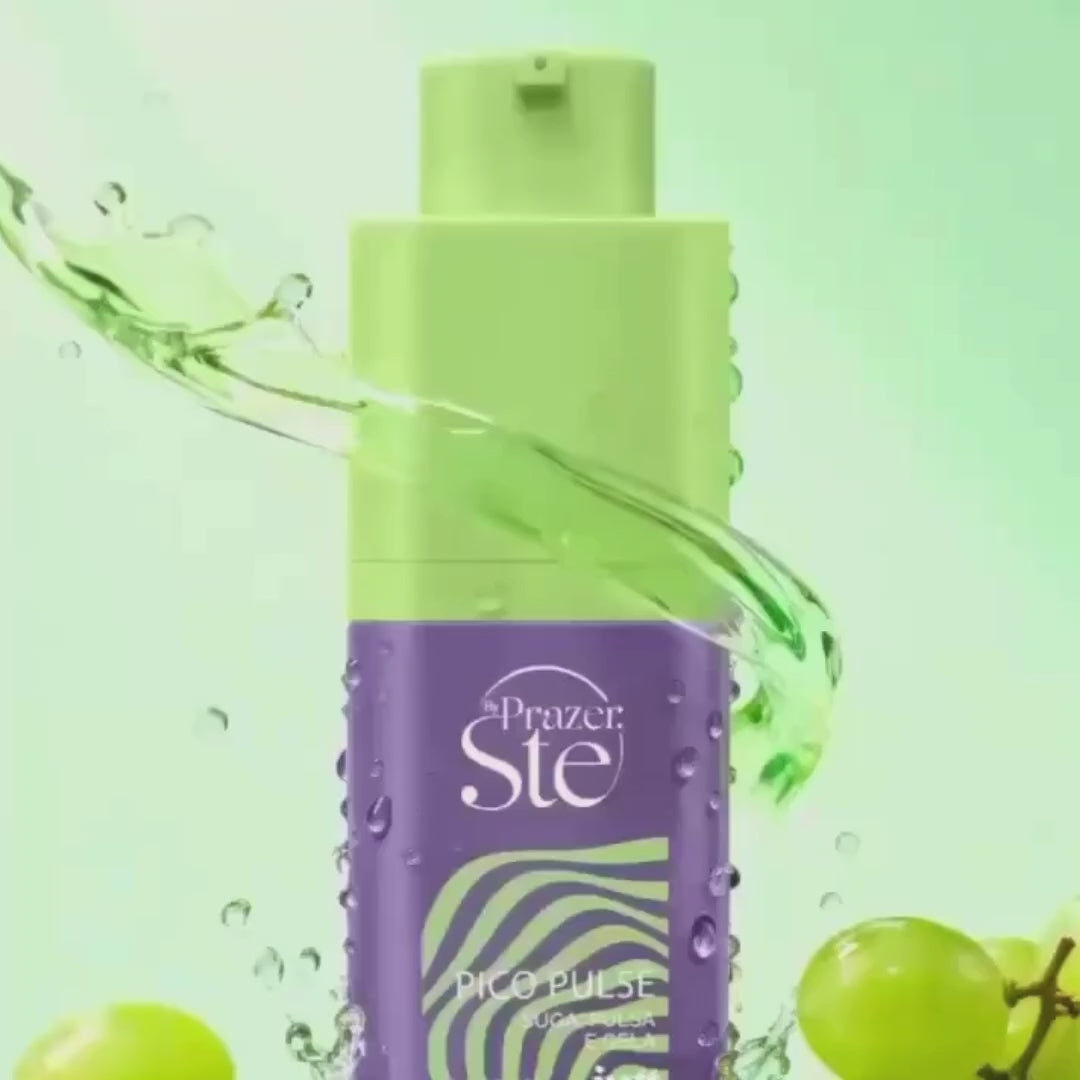 Pico Pulse Uva Verde — Excitante Unissex | Suga, Pulsa, Vibra e Gela