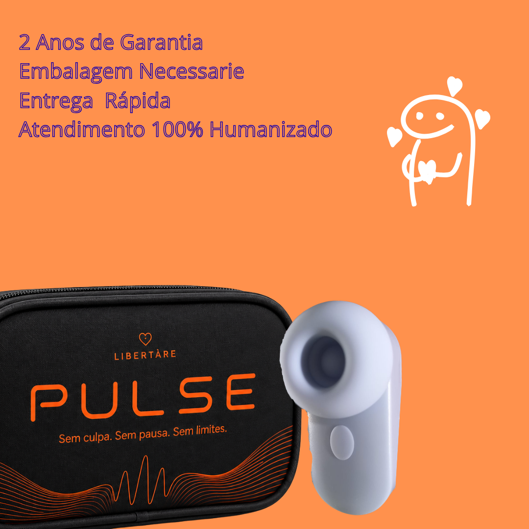 Pulse™ | Estimulador 2 em 1 com Sucção e Tecnologia Power Touch