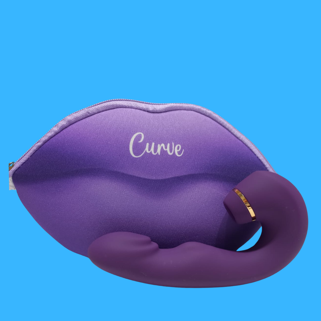 Curve Libertàre | Vibrador 3 em 1 com Sucção, Vibração e Power Touch