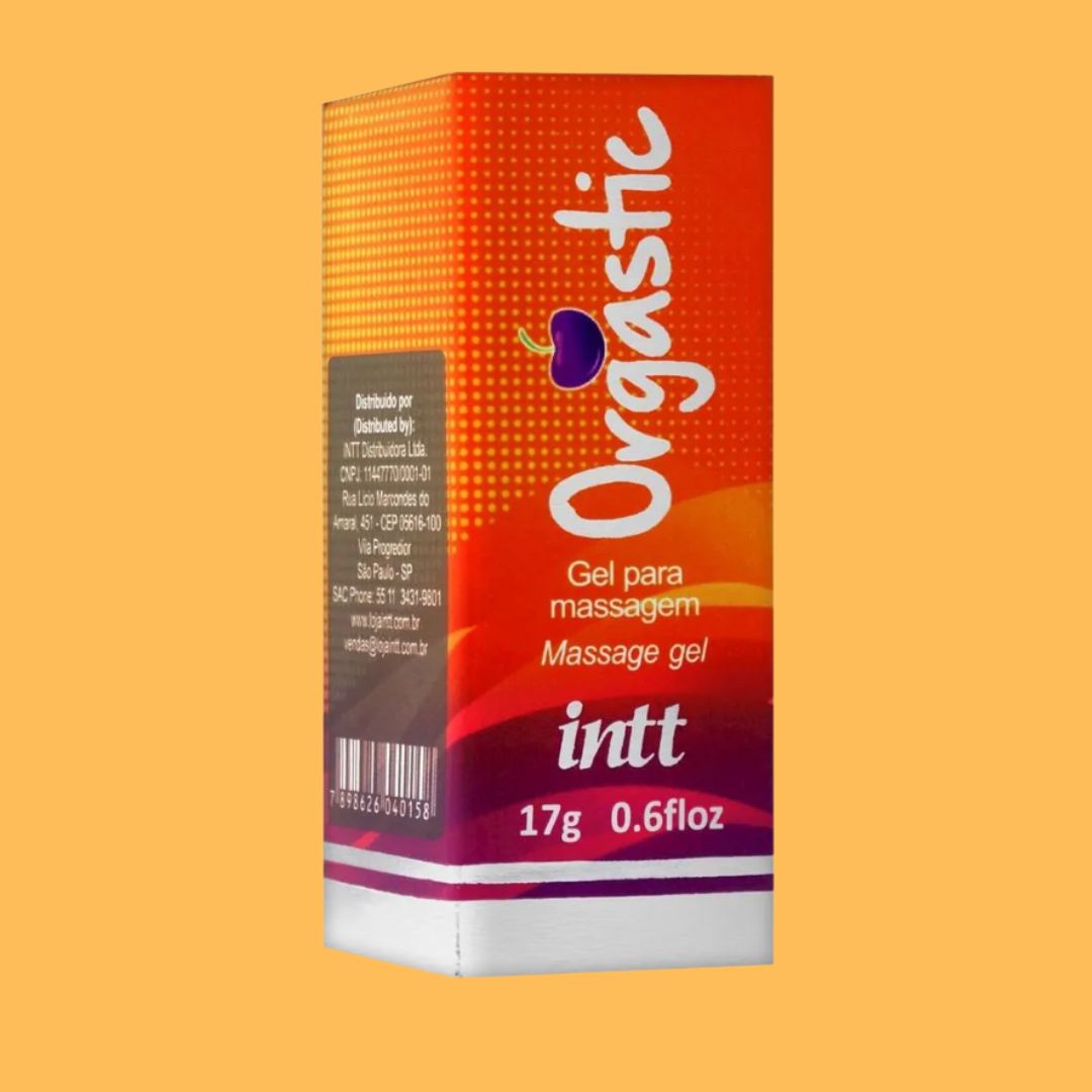 Orgastic Gel Excitante Feminino | Sensação Quente, Vibração e Mais Sensibilidade