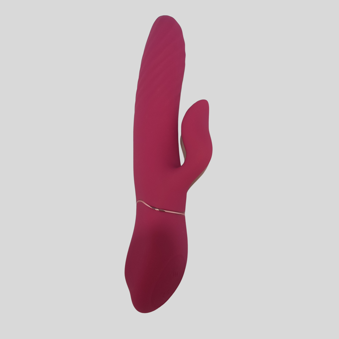 Liz — Vibrador Rabbit com Power Finger