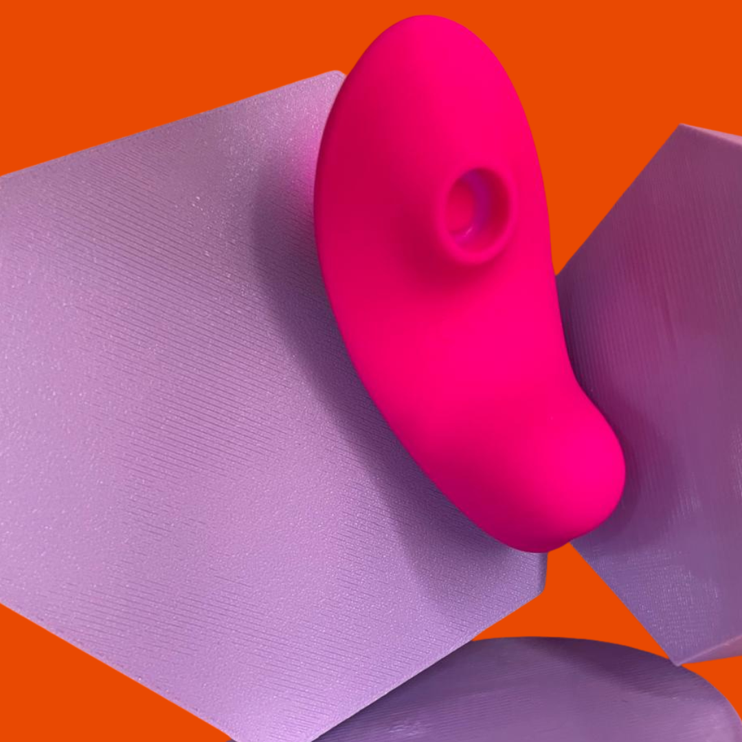 Anna Calcinha Vibratória e Sucção Real – Controle Absoluto pelo App - Rosa
