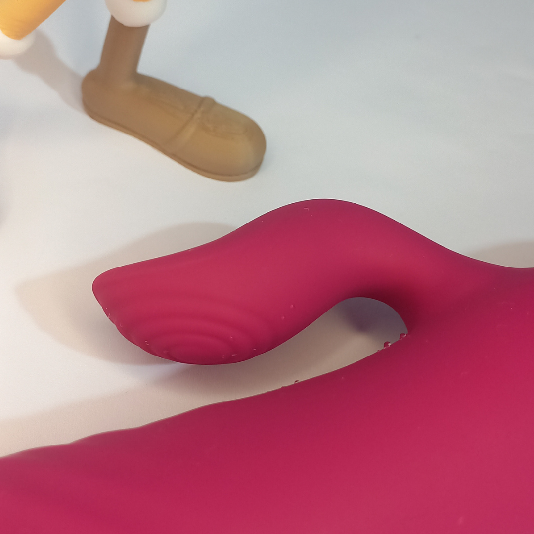 Liz — Vibrador Rabbit com Power Finger