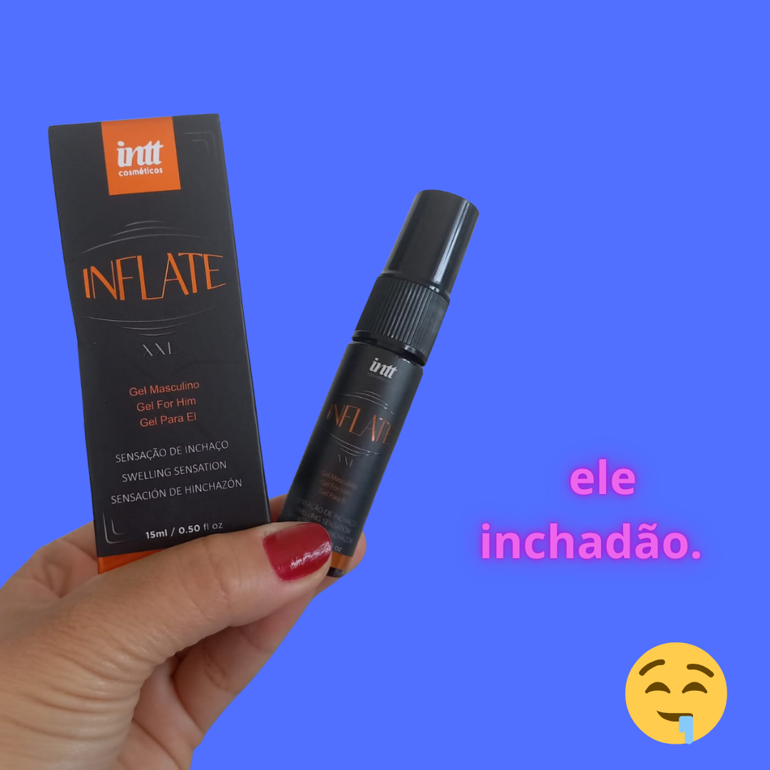 Kit Inflate e Secret 💜 ele mais grosso, ela mais apertadinha 🔥